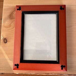 Disney Rose wood and black 5x7 picture frame.